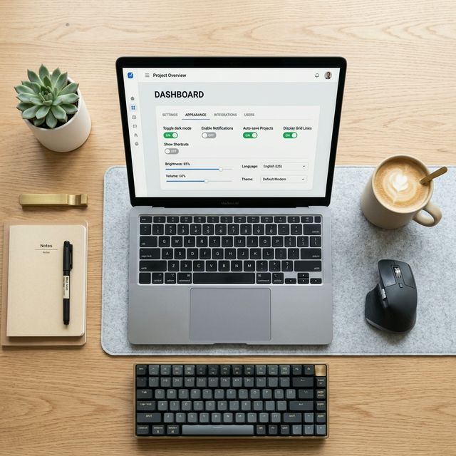 表示項目を自由にコントロール